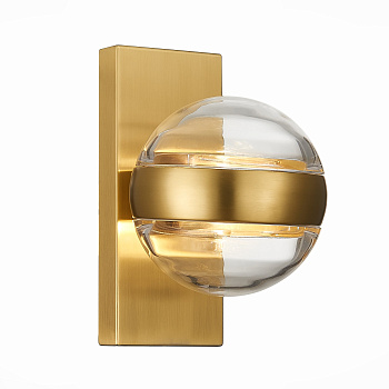 ST Luce SL1156.301.01 Светильник настенный Латунь/Прозрачный G9 1*3W