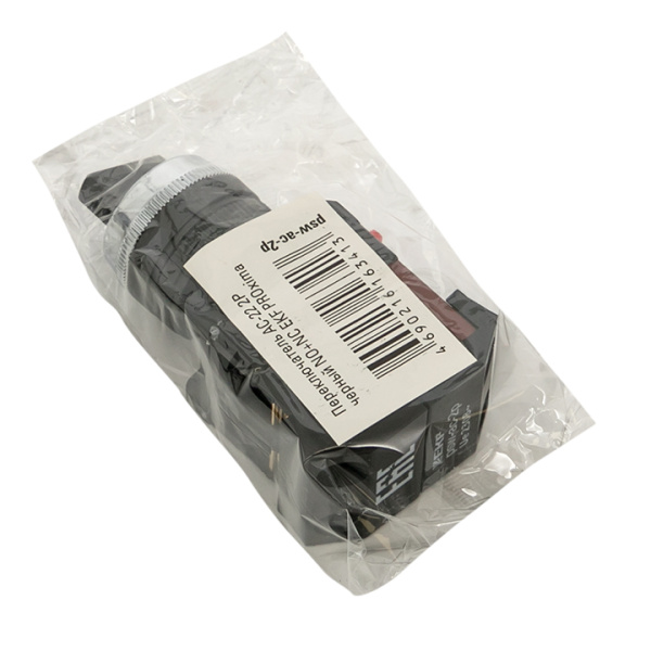 EKF PROxima Переключатель АС-22 2P черный NO+NC psw-ac-2p Купить EKF PROxima Переключатель АС-22 2P черный NO+NC psw-ac-2p