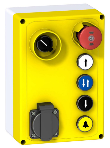 Купить SE Кнопочный пост в сборе 6 команд XALFP6003E