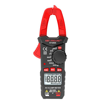 КВТ KT 200A "PROLINE" Токовые клещи цифровые