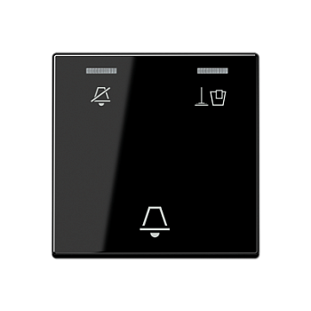 JUNG Клавиша для гостиничных кнопочных модулей 531KO5EUM24 или 531KO5EUM230, чёрный ACUKO5MSW