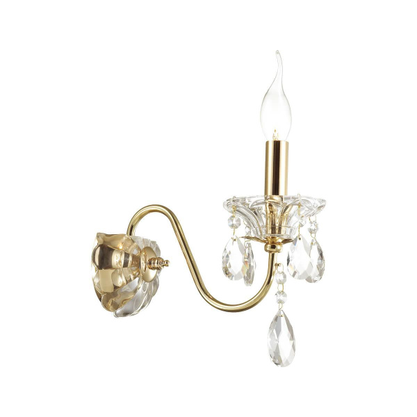 Odeon Light 4724/1W ODL20 495 золотой/хрусталь Бра E14 1*40W 220V KUVIA