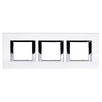 BT Axolute Фарфор Рамка 2+2+2 мод прямоугольная (надпись горизонтально) HA4802M3HBG