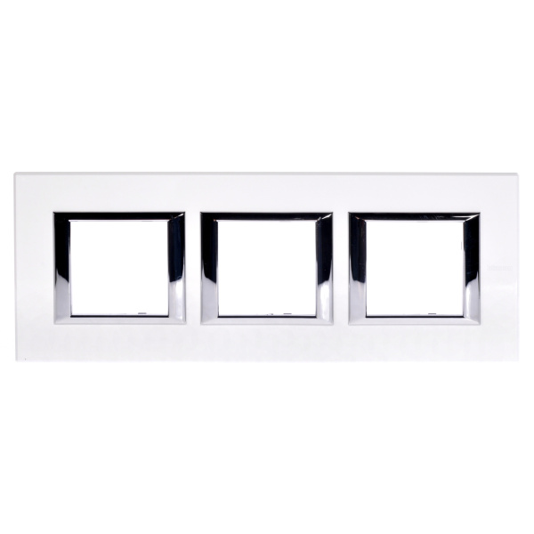BT Axolute Фарфор Рамка 2+2+2 мод прямоугольная (надпись горизонтально) HA4802M3HBG