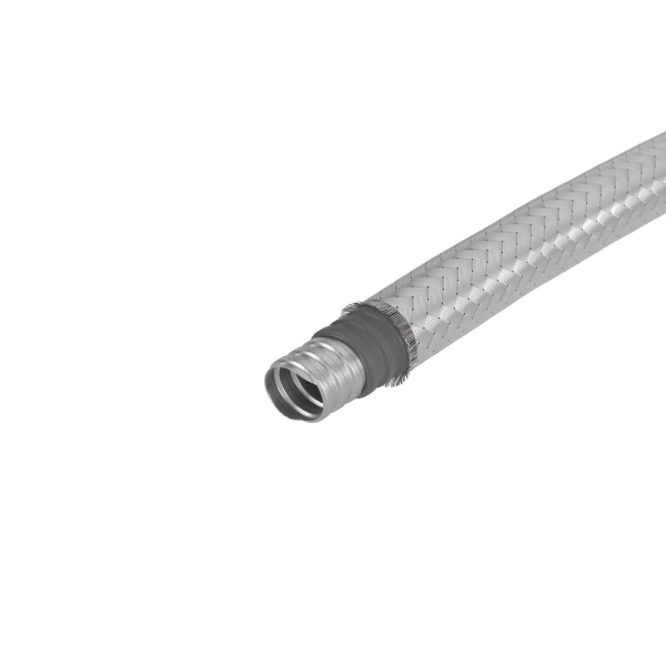 Купить DKC Металлорукав DN 26мм в герм. ПВХ изоляции в оплетке из нержавеющей стали, Dвн 26,5 мм, Dнар 31,5, 25 м