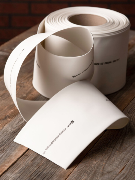 Купить EKF PROxima Термоусаживаемая трубка ТУТ нг 120/60 белая рулон