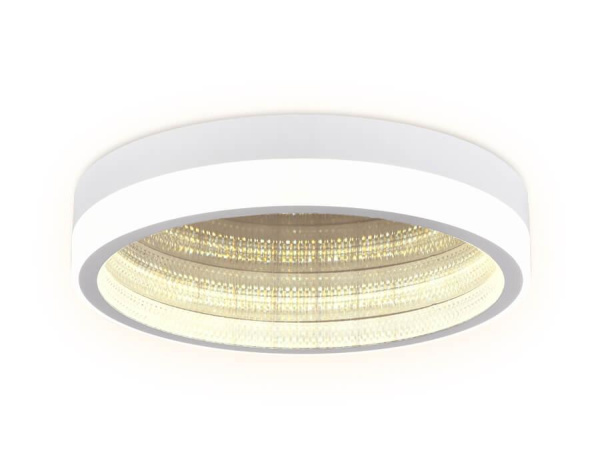 Купить Ambrella Потолочный светодиодный светильник с пультом FA9431 WH белый 90W D500*90 (ПДУ РАДИО 2.4)