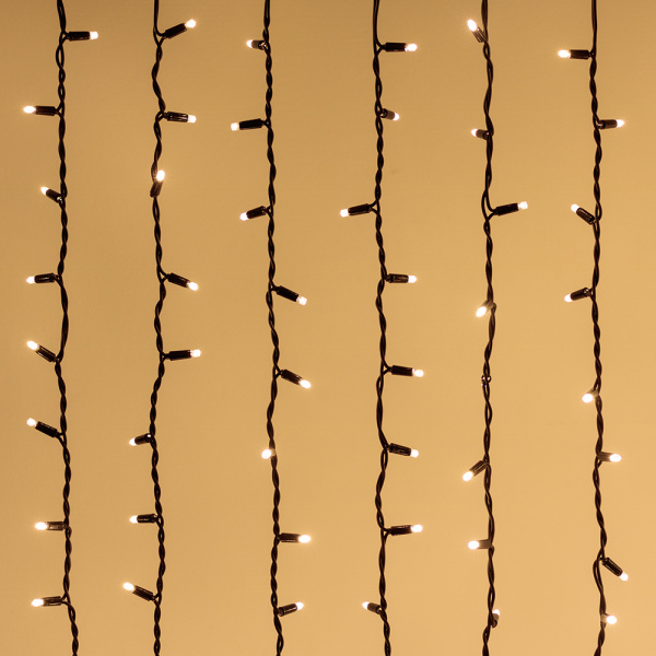 Купить Arlight Светодиодная гирлянда ARD-CURTAIN-PRO-2000x3000-BLACK-760LED-STD WARM (230V, 70W) (Ardecoled, IP65) 026065