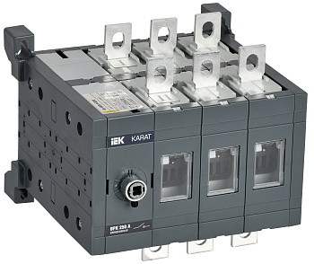 IEK KARAT Выкл-разъед. ВРК реверс. без рукоятки 3P 250А