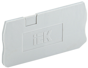 IEK Заглушка для КПИ 3в-1,5/2,5 3 вывода серая