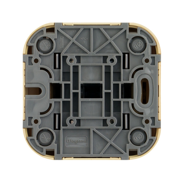 Купить Legrand Quteo Сосна Переключатель 2-клавишный 10А 782266