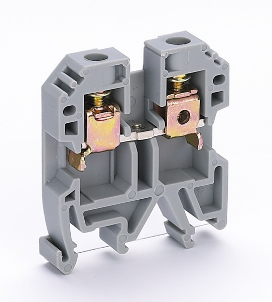 Dekraft Зажим наборный 50А 6мм2 ЗН-101 серый