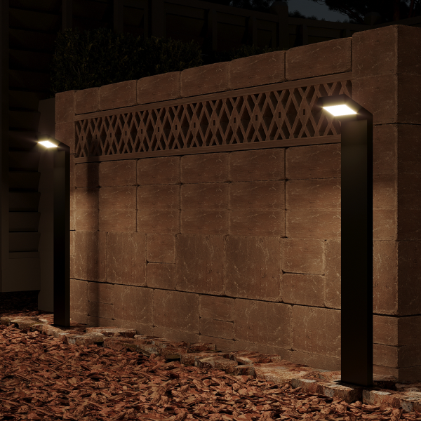 Купить Gauss Светильник садово-парковый LED Electra столб, 10W, 600Lm, 4000K, 134x137x780mm, 170-240V / 50Hz, IP54, GD111