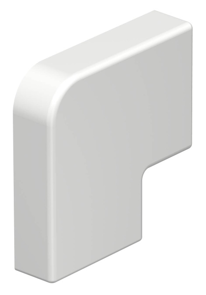OBO Bettermann Угол плоский кабель-канала WDK 10x30 мм, ПВХ, белый 6154220