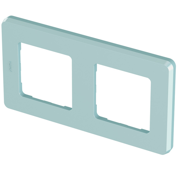 Купить Legrand INSPIRIA Мятный Рамка - 2 поста 673945