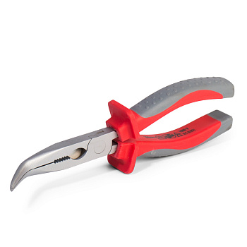 КВТ Длинногубцы изогнутые диэлектрические "Стандарт" 200 мм