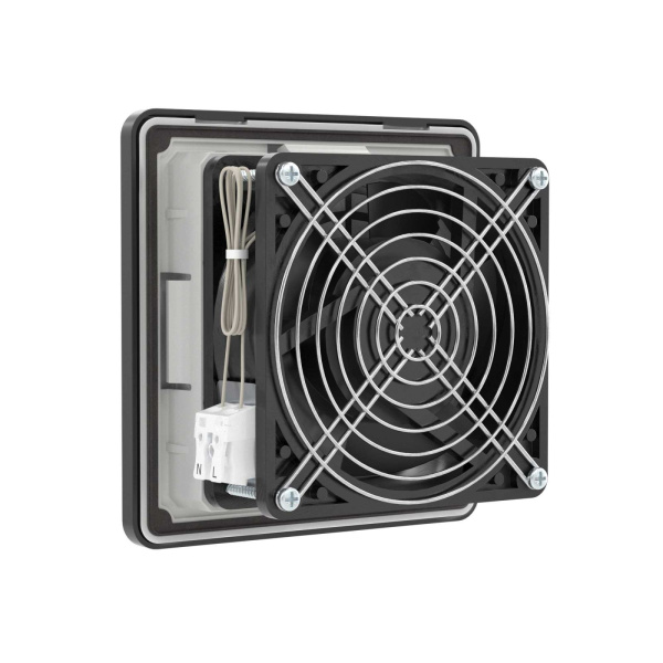 Купить DKC Вентилятор с фильтром RV 44/46 м3/ч, 230 В, 150x150 мм, IP54, RAL9005