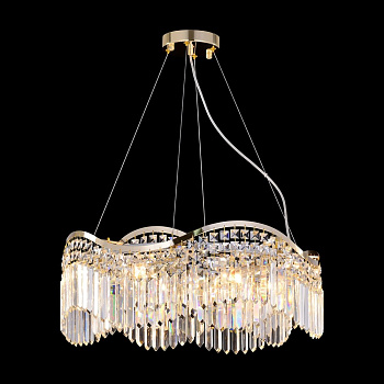 Maytoni Diamant Crystal Золото Подвесной светильник DIA201PL-08G