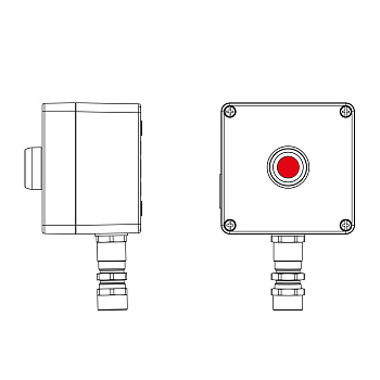 DKC CPE-A-12-(1xP1G(11))-1xKA2MHK(C)1Ex d e IIC Т5 Gb / Ex tb IIIC T95°C Db IP66