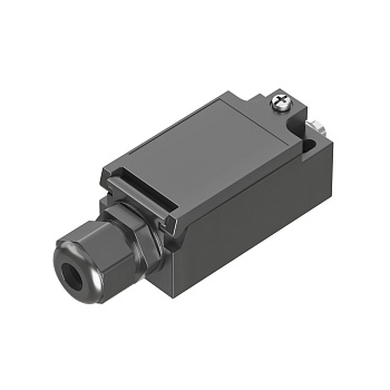 Концевой выключатель с двумя нормально закрытыми контактами (NC+NC). Исполнение с кнопкой.