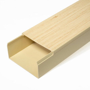 Промрукав Кабель-канал сосна 2-й замок 80х40 (30м/уп) PR.025451