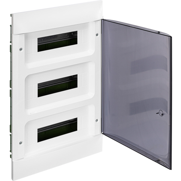 Legrand Practibox S Пластиковый щиток Встраиваемый (в полые стены) 3X12 Дымчатая дверь 135573
