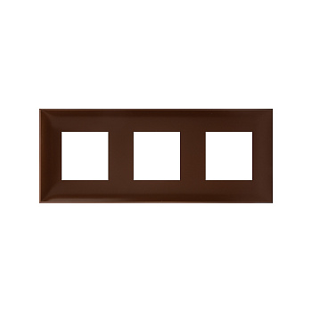 DKC Рамка "Avanti", "Карамельный жемчуг", 3 поста (6 мод.)