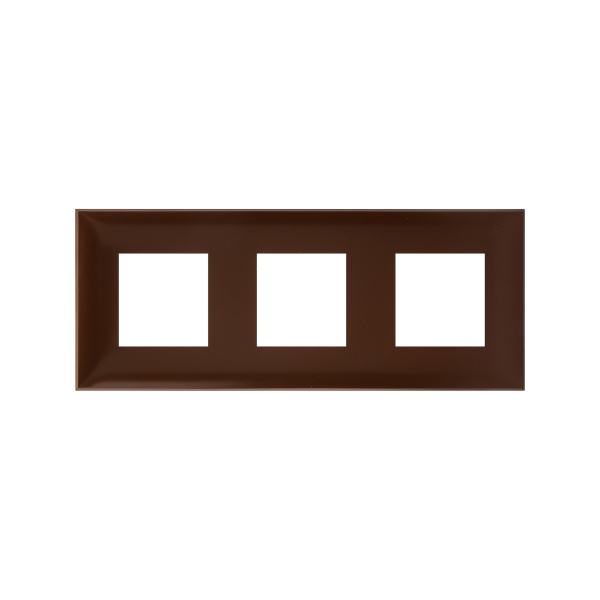 DKC Рамка "Avanti", "Карамельный жемчуг", 3 поста (6 мод.)