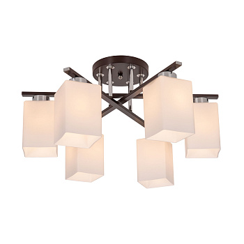 Citilux CL123161 Маркус Хром+Венге Светильник Люстра