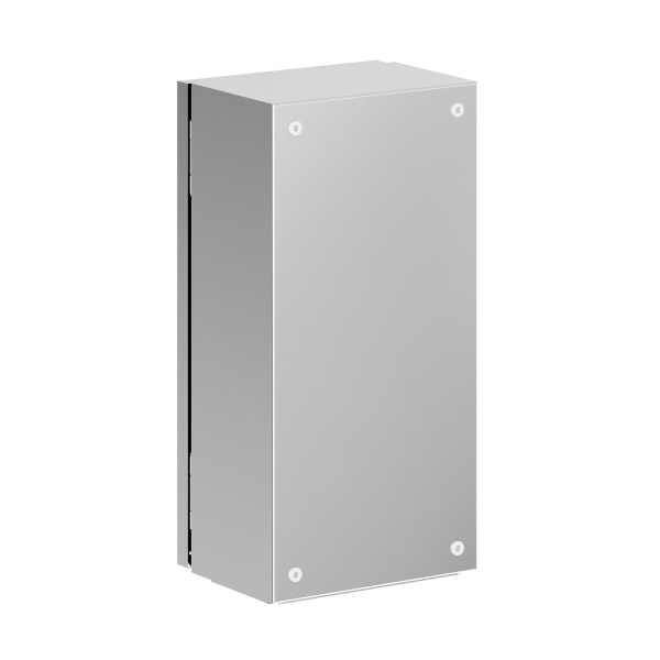 Купить DKC Корпус навесной STH с М/П из нержавеющей cтали AISI304 ВхШхГ 400x200x150 мм, с фланцем