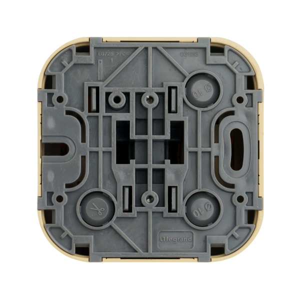 Купить Legrand Quteo Сосна Переключатель 1-клавишный 10А 782264