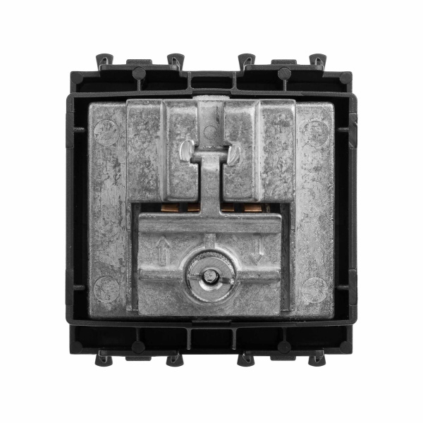 Купить DKC Розетка TV-FM-SAT модульная, "Avanti", "Черный матовый", 2 модуля