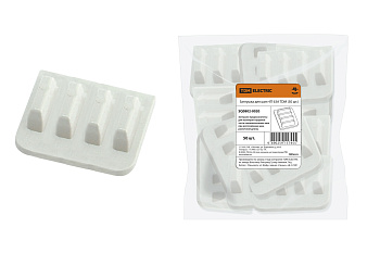 TDM Заглушка для шин 4П 63А (50 шт.) SQ0802-0020