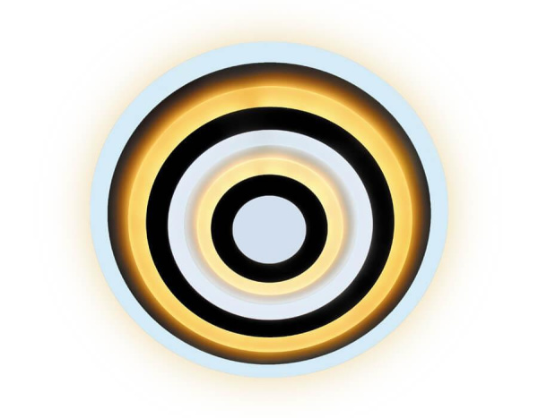 Ambrella Потолочный светодиодный светильник с пультом FA808 WH белый 140W 500*500*60 (ПДУ РАДИО 2.4)