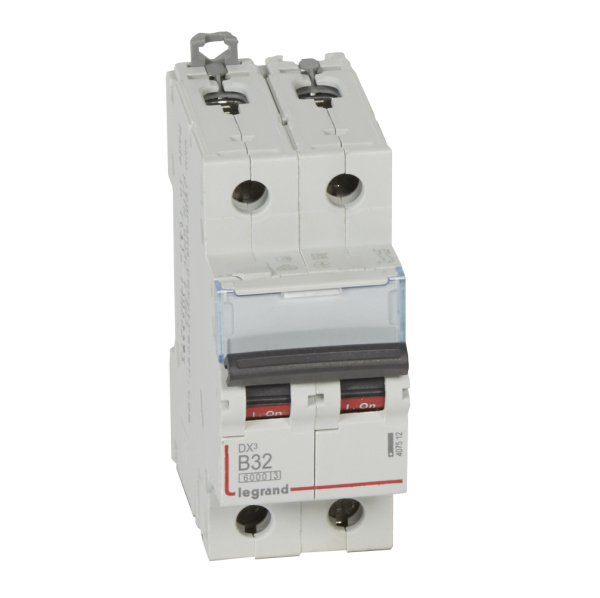 Legrand DX3 Автоматический выключатель 2P 32A (B) 6000/10kA 407512 Купить Legrand DX3 Автоматический выключатель 2P 32A (B) 6000/10kA 407512