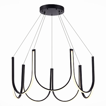 ST LUCE SL6202.403.01 Светильник подвесной Черный LED 1*90W 3000K