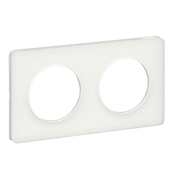 SE Odace Прозрачный Матовый Бел Рамка 2-ая S52P804R