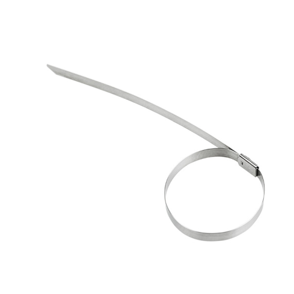 Хомут-стяжка стальной 400x7,9 мм, упаковка 100 шт. Rexant 07-0410-100