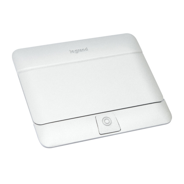 Купить Legrand Выдвижной блок в стол, с комплектом для монтажа, 4 модуля, цвет алюминий, для монтажа ЭУИ 654014