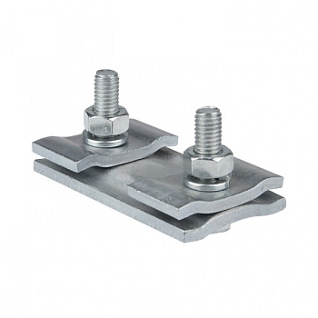 EKF PROxima Зажим соединительный плашечный 2 болта М6 (D провода 5,5...8,6 мм) ПС-1-1