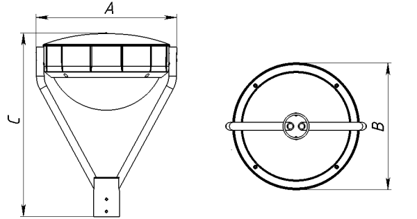 Купить VALLEY TOP 40W 840 RAL7016