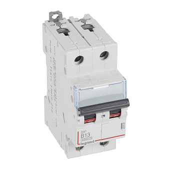 Legrand DX3 Автоматический выключатель 2P 13A (B) 6000/10kA 407508