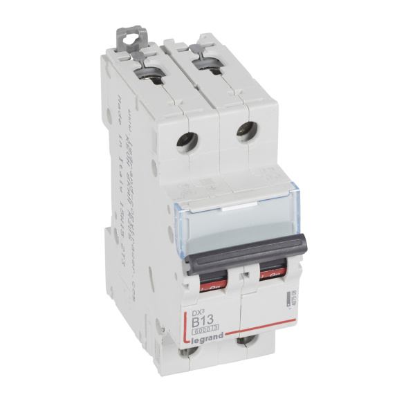 Legrand DX3 Автоматический выключатель 2P 13A (B) 6000/10kA 407508