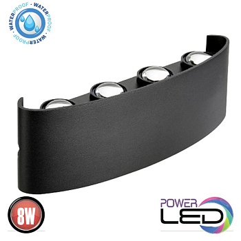 Horoz Electric 076-039-0008 8W Белый 4200K 85-265V Садовый светодиодный светильник PROTON-8-ПОЛУКРУГ HRZ33002986