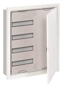 ABB Шкаф распределительный в нишу 96 мод. с монтажной платой 700х575х120 U42M