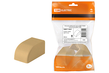 TDM Заглушка кабельной трассы КМЗ 100x60 сосна (2 шт./комп.) SQ0411-0237