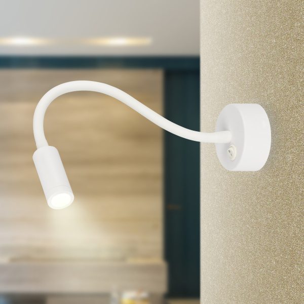 ЭРА Светильник настенный ЭРА WL 33 WH 3Вт IP20 белый