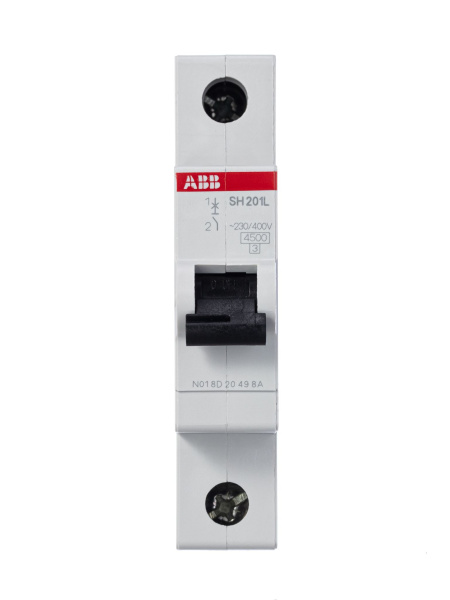 ABB Выключатель автоматический 1-полюсной SH201L B16 2CDS241001R0165 Купить ABB Выключатель автоматический 1-полюсной SH201L B16 2CDS241001R0165