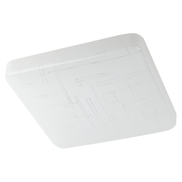 ЭРА Светильник потолочный Классик без ДУ SPB-6-18 Nancy S светодиодный без ДУ квадратный