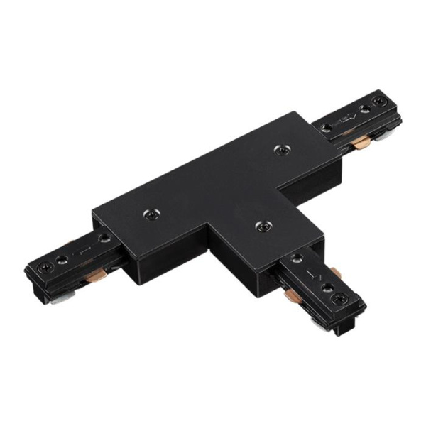 Novotech 135011 NT18 015 черный Соединитель для с токопроводом шинопровода T-образный для однофазного шинопро